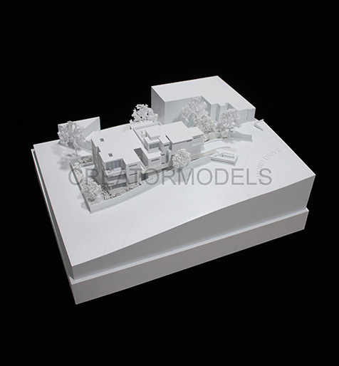 建筑类白色模型 1:200